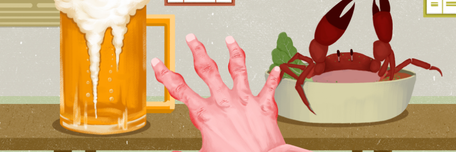 痛風(fēng)，一定要艾灸！三穴見(jiàn)奇效！